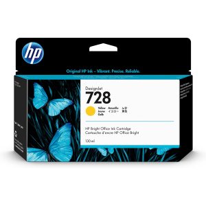 Hp - Cartuccia ink originale - 728 - Giallo - F9J65A - 130ml - immagine 1