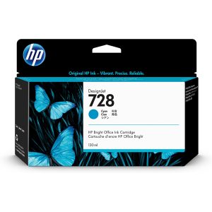 Hp - Cartuccia ink originale - 728 - Ciano -F9J67A - 130ml - immagine 1