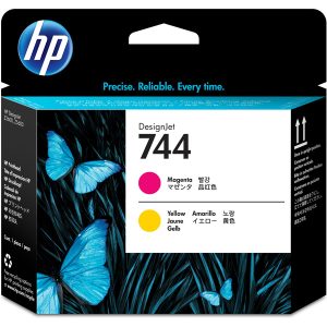 Hp - Testina originale - 744 - Magenta / Giallo - F9J87A - 6ml/cad - immagine 1