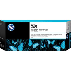 Hp - Cartuccia ink originale - 745 - Nero fotografico - F9K04A - 300ml - immagine 1