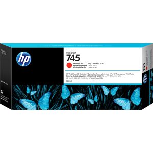Hp - Cartuccia ink originale - 745 - Rosso cromatico - F9K06A - 300ml - immagine 1