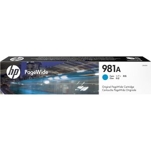 Hp - Cartuccia ink originale - 981A - Ciano - J3M68A - 6.000 pag - immagine 1