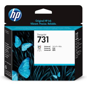Hp - Testina originale - 731 - C/M/Y/GR/K PH/K OP - P2V27A - immagine 1