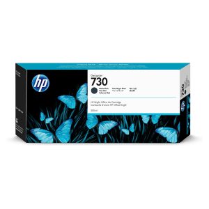 Hp - Cartuccia ink originale - 730 - Nero opaco - P2V71A - 300ml - immagine 1