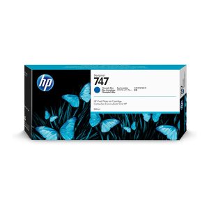 Hp - Cartuccia ink originale - 747 - Blu cromatico - P2V85A - 300ml - immagine 1
