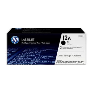Hp - Confezione 2 Toner originale - 12A - Nero - Q2612AD - 2.000 pag cad - immagine 1