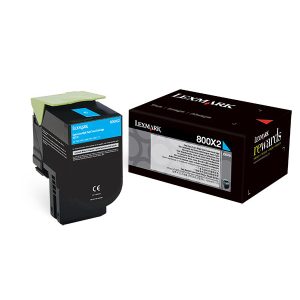 Lexmark - Toner - Ciano - 80C0X20 - 4.000 pag - immagine 1