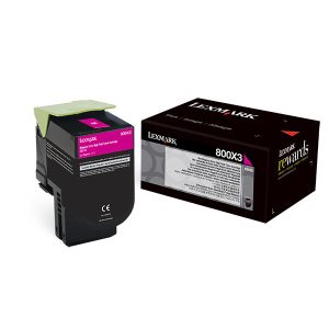 Lexmark - Toner - Magenta - 80C0X30 - 4.000 pag - immagine 1