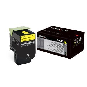 Lexmark - Toner - Giallo - 80C0X40 - 4.000 pag - immagine 1