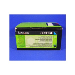 Lexmark - Toner - Ciano - 80C2HCE - 3.000 pag - immagine 1