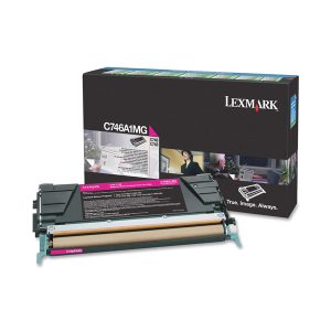 Lexmark - Toner - Magenta - C746A1MG - return program - 7.000 pag - immagine 1