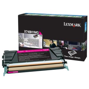 Lexmark - Toner - Magenta - X748H1MG - return program - 10.000 pag - immagine 1