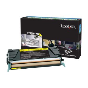 Lexmark - Toner - Giallo - X748H1YG - return program - 10.000 pag - immagine 1
