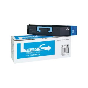 Kyocera/Mita - Toner - Ciano - TK-880C - 1T02KACNL0 - 18.000 pag - immagine 1