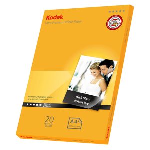 Kodak - Carta fotografica Ultra Premium lucida - A4 - 280 gr - 20 fogli - 5740-085 - immagine 1