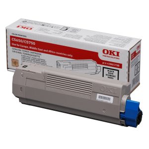 Oki - Toner - Nero - C5650/C5750 - 43865708 - 8.000 pag - immagine 1
