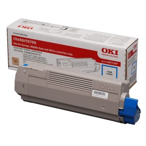 Oki - Toner - Ciano - C5650/C5750 - 43872307 - 2.000 pag - immagine 1