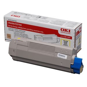 Oki - Toner - Giallo - C5650/C5750 - 43872305 - 2.000 pag - immagine 1