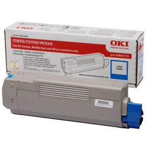 Oki - Toner - Ciano - C5850/C5950 - 43865723 - 6.000 pag - immagine 1