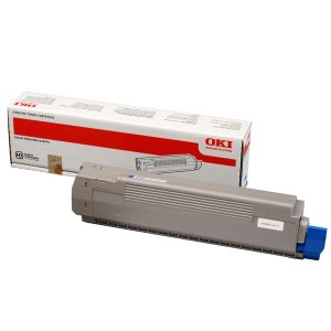 Oki - Toner - Ciano - C801 C821 - 44643003 - 7.300 pag - immagine 1