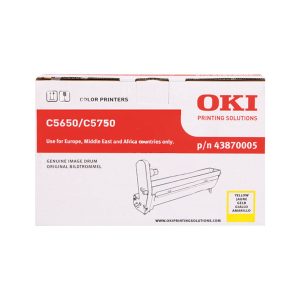 Oki - Tamburo - Giallo - C5650/5750 - 43870005 - 20.000 pag - immagine 1