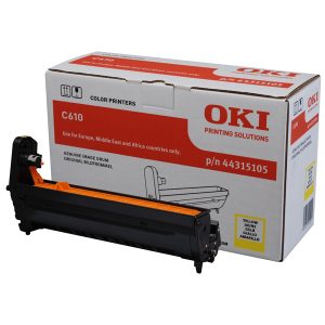 Oki - Tamburo - Giallo - C610 - 44315105 - 20.000 pag - immagine 1