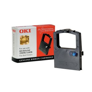 Oki - Nastro - Nero - 320 390 FLATBED - 09002310 - 2.000.000 caratteri - immagine 1