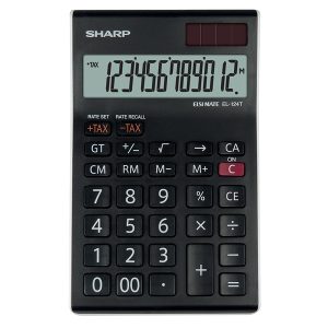 Sharp - Calcolatrice da Tavolo EL-124T - 12 cifre - EL-124T - immagine 1