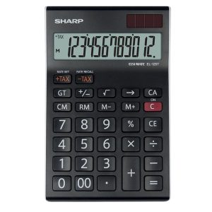 Sharp - Calcolatrice da Tavolo EL-125T - 12 cifre - EL-125T - immagine 1