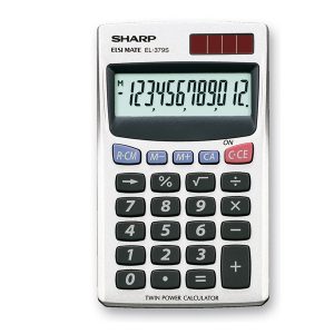 Sharp - Calcolatrice tascabile - EL379SB - immagine 1
