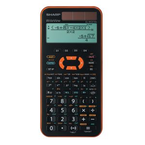 Sharp - Calcolatrice Scientifica EL-W531XG - Arancione - ELW531XGYR - immagine 1