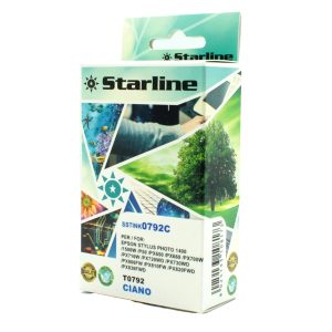 Starline - Cartuccia ink - per Epson - Ciano - C13T07924010- T0792 - 13,8ml - immagine 1