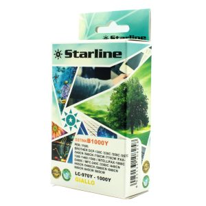 Starline - Cartuccia ink - per Brother - Giallo - LC1000Y - 20ml - immagine 1