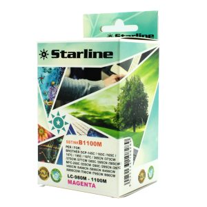 Starline - Cartuccia ink - per Brother - Magenta - LC980M - 16ml - immagine 1