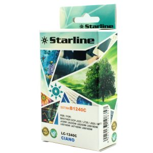 Starline - Cartuccia ink - per Brother - Ciano - LC1240C - 12ml - immagine 1