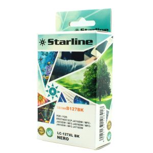 Starline - Cartuccia ink - per Brother - Nero - LC127XLBK - 28ml - immagine 1