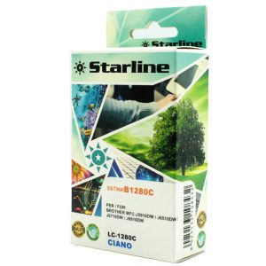 Starline - Cartuccia ink - per Brother - Ciano - LC1280XLC - 16,6ml - immagine 1