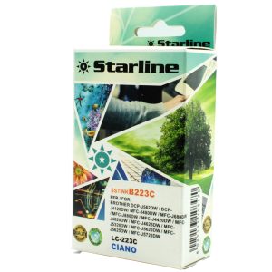 Starline - Cartuccia ink - per Brother - Ciano - LC223C - 9ml - immagine 1