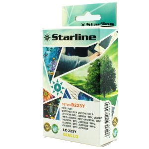 Starline - Cartuccia ink - per Brother - Giallo - LC223Y - 9ml - immagine 1