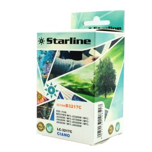 Starline - Cartuccia ink - per Brother - Ciano - LC3217C - 9ml - immagine 1