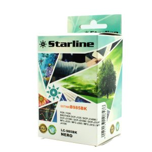 Starline - Cartuccia ink - per Brother - Nero - LC985BK - 15ml - immagine 1