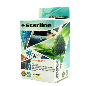Starline - Cartuccia ink - per Brother - Giallo - LC985Y - 15ml - immagine 1