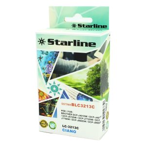 Starline - Cartuccia Ink per print C/BROTHER LC-3213C - Ciano - immagine 1