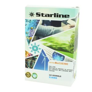 Starline - Cartuccia Ink per print C/BROTHER LC-3239XLC - Ciano - immagine 1
