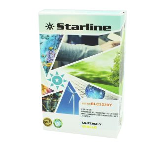 Starline - Cartuccia Ink per print C/BROTHER LC-3239XLY - Giallo - immagine 1