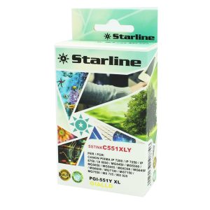 Starline - Cartuccia ink - per Canon - Giallo - CLI-551BK Y - 9,8ml - immagine 1