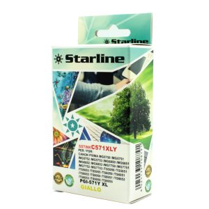 Starline - Cartuccia ink - per Canon - Giallo - CLI571Y - 12,4ml - immagine 1