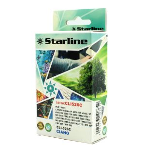 Starline - Cartuccia ink - per Canon - Ciano - CLI526 C - 9ml - immagine 1