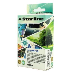 Starline - Cartuccia ink - per Epson - Nero - C13T07114012 - T0711 -11,4ml - immagine 1