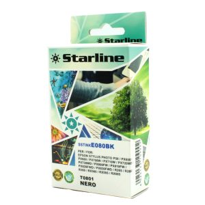 Starline - Cartuccia ink - per Epson - Nero - C13T08014011 - T0801 - 11,4ml - immagine 1
